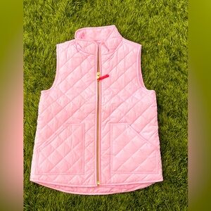 Crewcuts Pink Quilted Vest